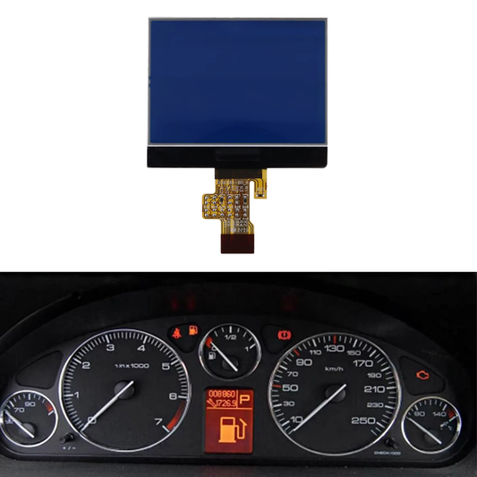 LCD Display for Peugeot 407/407SW(2004-2006) Dashboard A2C53119649 Fast Shipping
